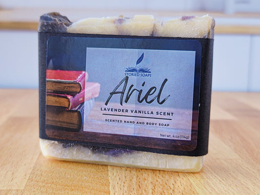 Ariel - Lavender Vanilla Scented Soap