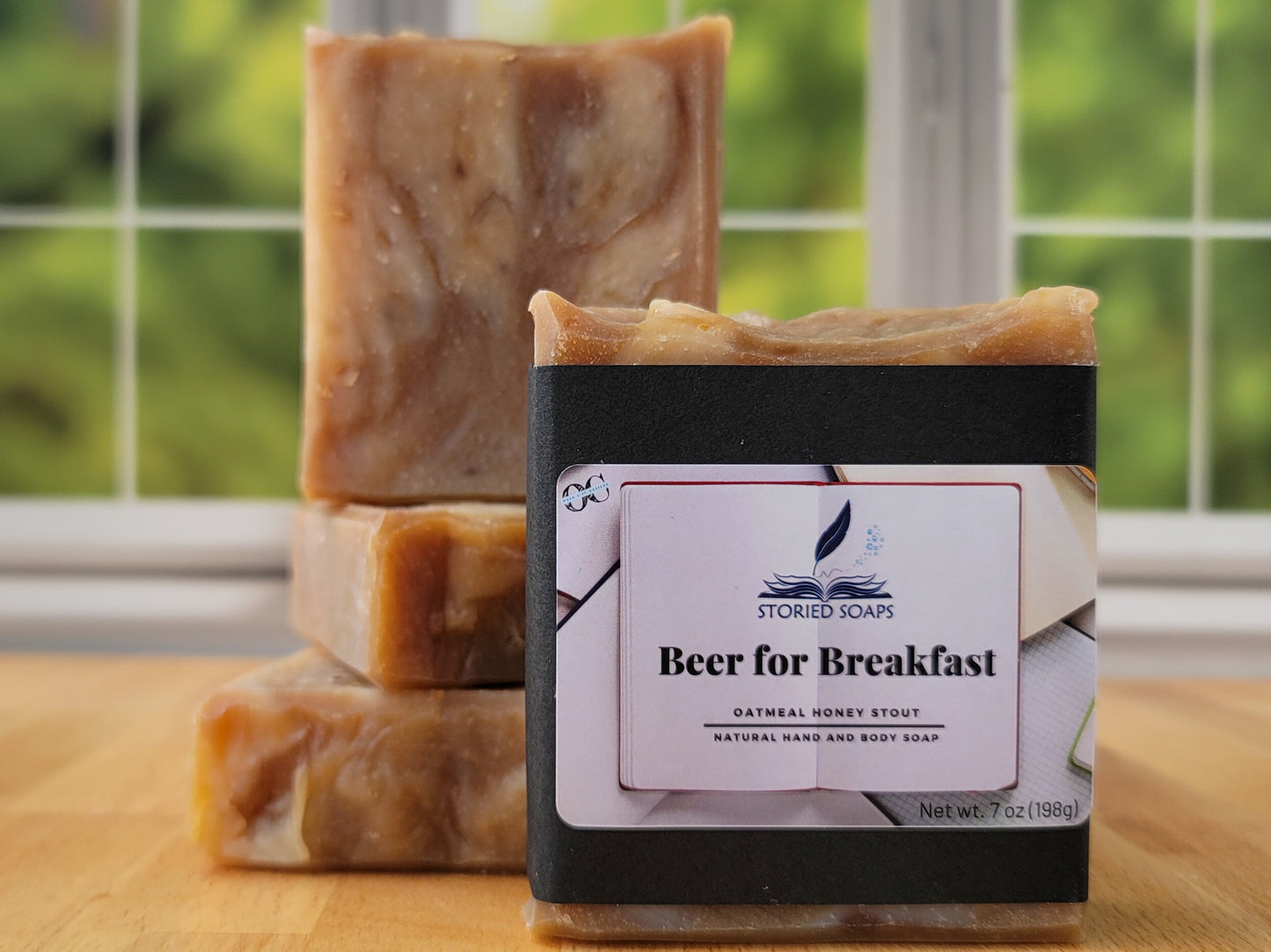 Beer for Breakfast Soap (Oatmeal Stout Hand and Body Soap)