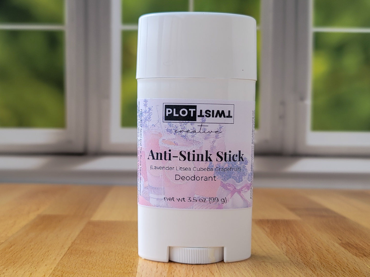 Anti Stink Stick - Handmade Deodorant - Aluminum Free Deodorant
