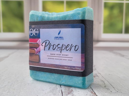 Prospero - Sage Leaf scented - 7 oz Bar Soap - DISCONTINUED