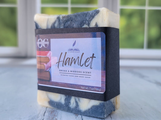 Hamlet by Storied Soaps - Smoke & Mirrors Scented bar soap - Discontinued